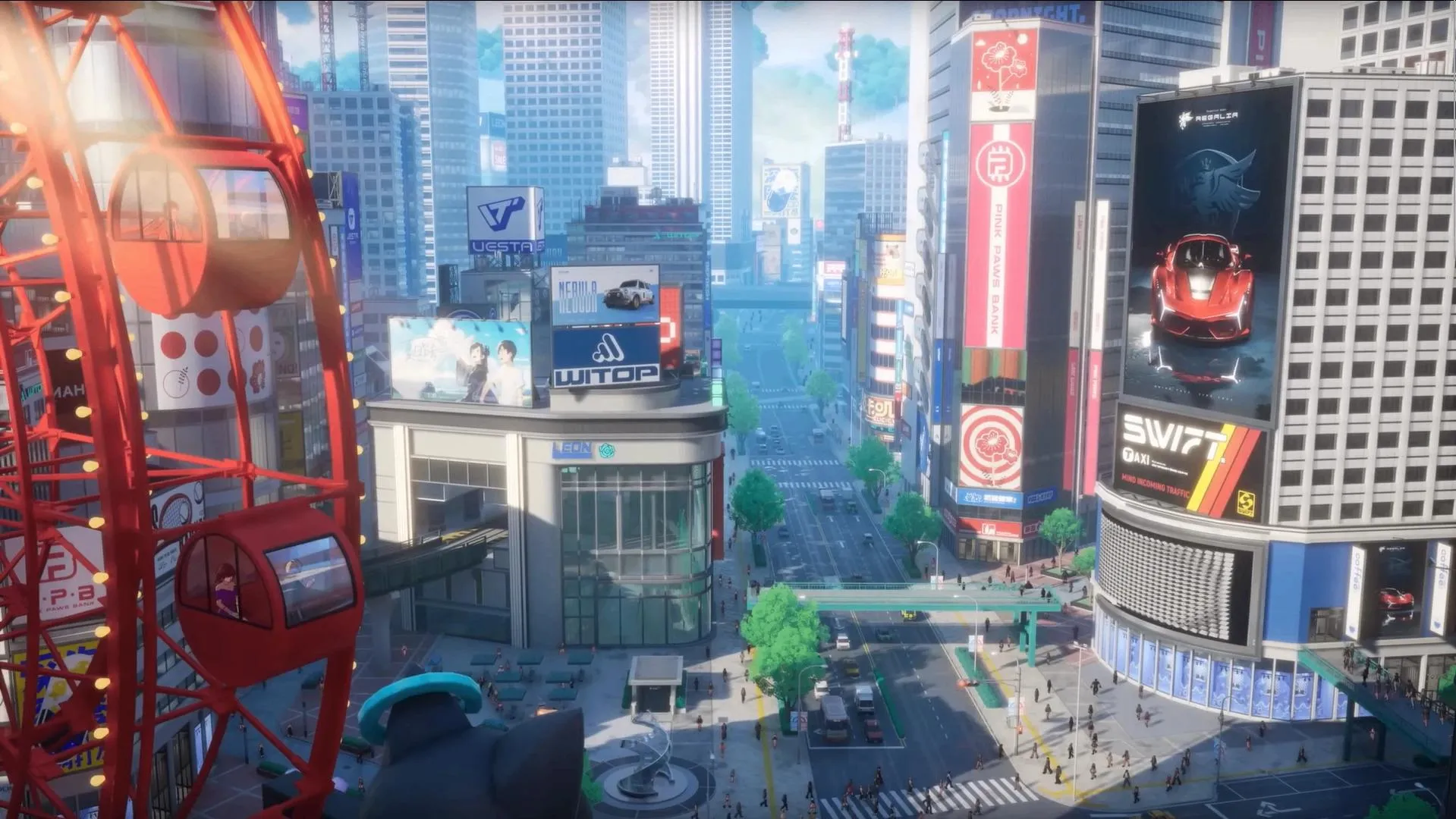 NTE Neverness to Everness — Hethereau open world Shanghai